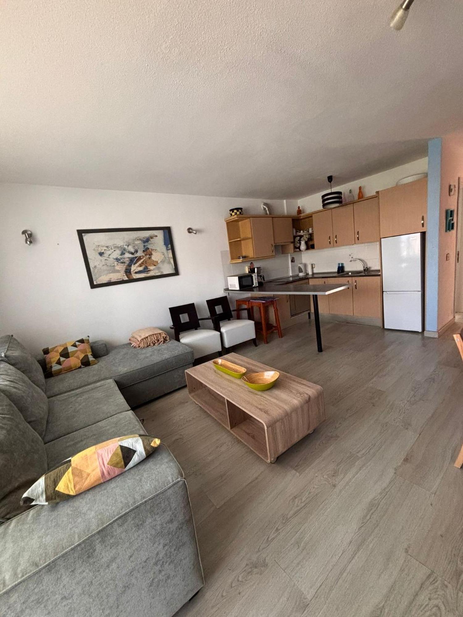 First Line Beach Apartment With Ocean View La Arena Puerto de Santiago  Exterior photo